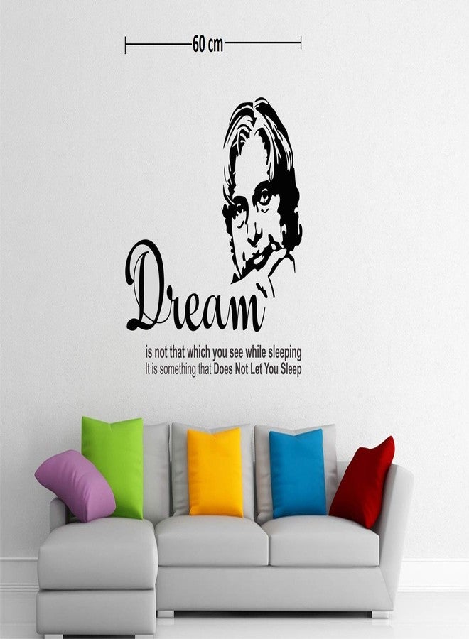 Asmi Collections PVC Wall Stickers APJ Abdul Kalam Motivational Quotes - Image 2
